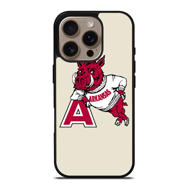 ARKANSAS RAZORBACKS iPhone 16 Pro Case