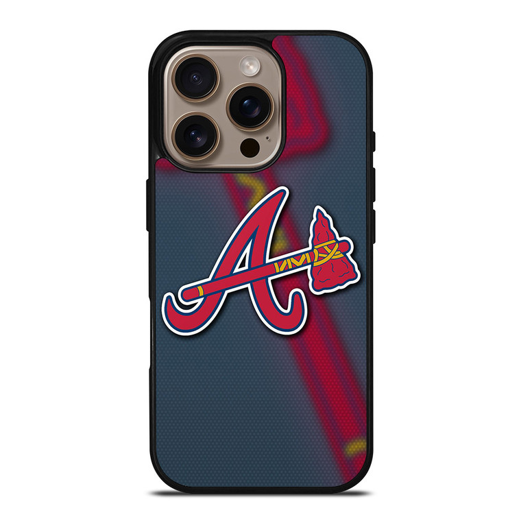 ATLANTA BRAVES LOGO iPhone 16 Pro Case