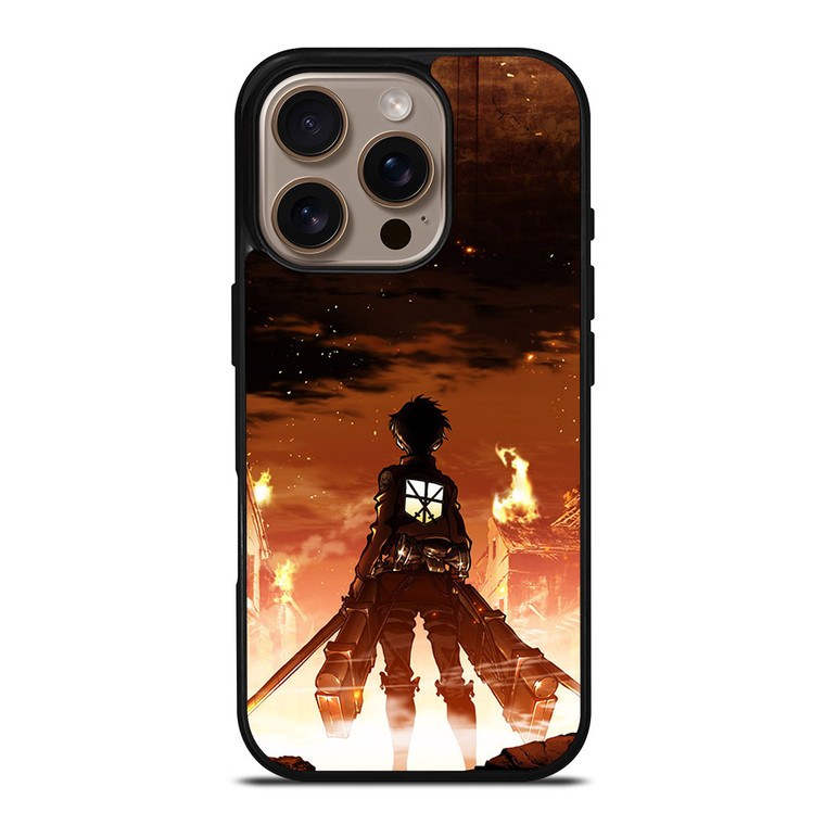 ATTACK ON TITAN EREN YEAGER 2 iPhone 16 Pro Case