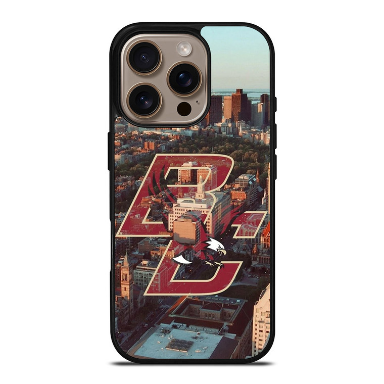 BOSTON COLLEGE EAGLES CITY iPhone 16 Pro Case BOSTON COLLEGE EAGLES CITY iPhone 16 Pro Case