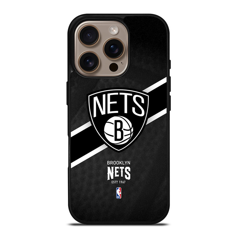 BROOKLYN NETS NBA iPhone 16 Pro Case