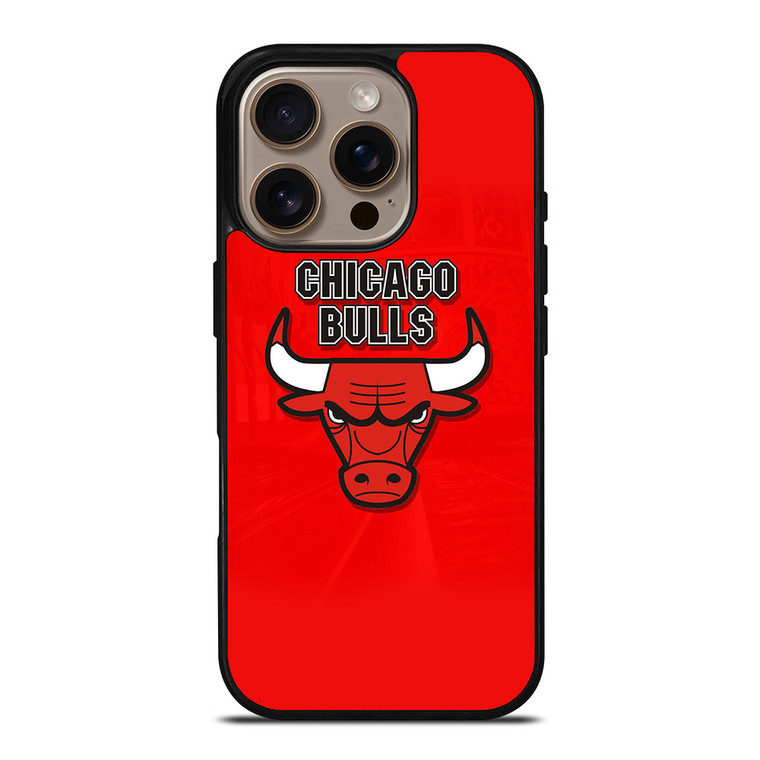 CHICAGO BULLS LOGO iPhone 16 Pro Case
