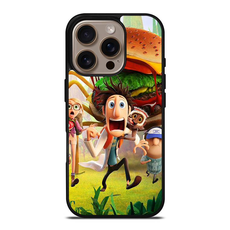 CLOUDY WITH A CHANCE OF MEATBALLS FUNNY iPhone 16 Pro Case CLOUDY WITH A CHANCE OF MEATBALLS FUNNY iPhone 16 Pro Case
