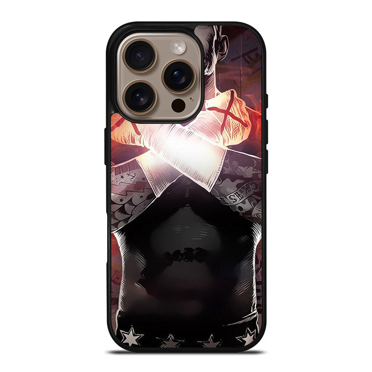 CM PUNK WWE ART iPhone 16 Pro Case