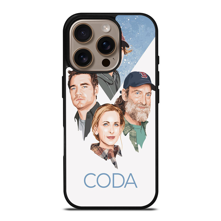 CODA FILM CHARACTERS iPhone 16 Pro Case CODA FILM CHARACTERS iPhone 16 Pro Case