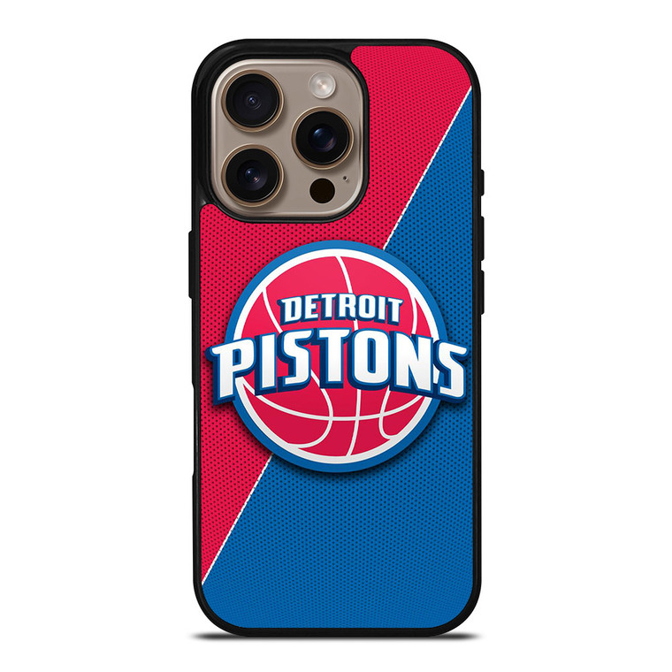 DETROIT PISTONS LOGO 4 iPhone 16 Pro Case
