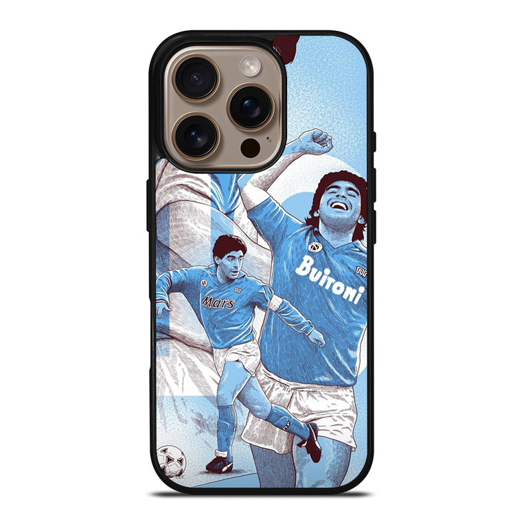 DIEGO MARADONA SSC NAPOLI iPhone 16 Pro Case