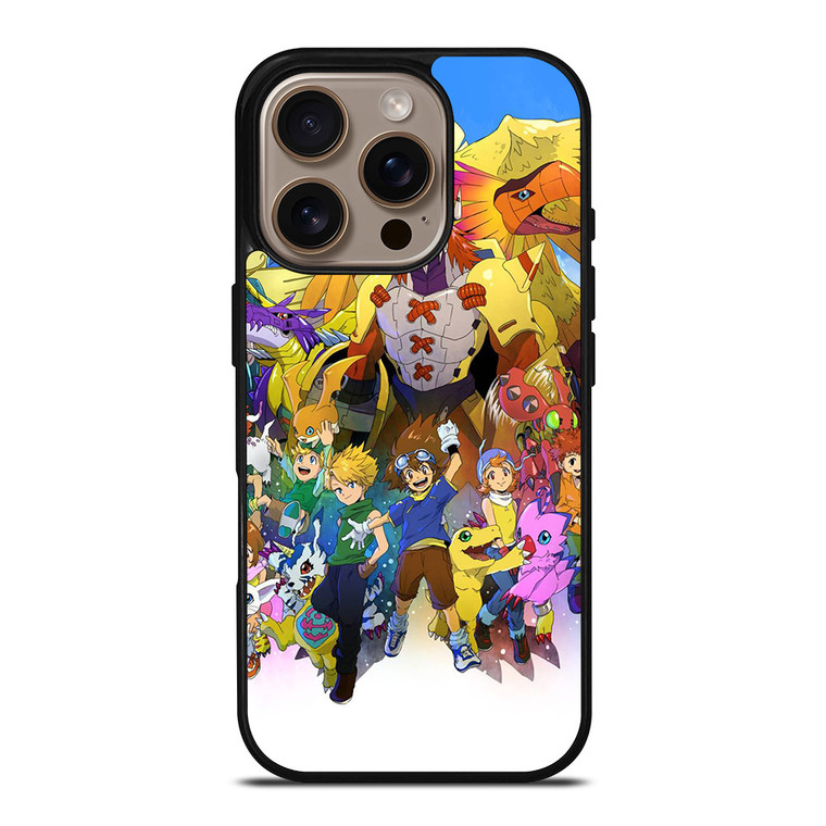 DIGIMON ALL PLAYERS 2 iPhone 16 Pro Case