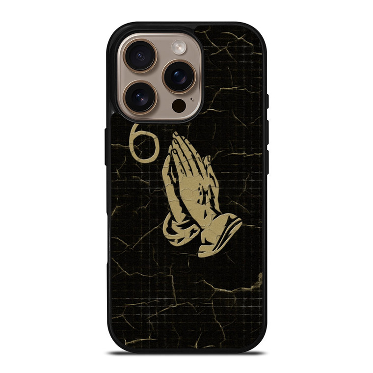 DRAKE PRAYING HANDS iPhone 16 Pro Case