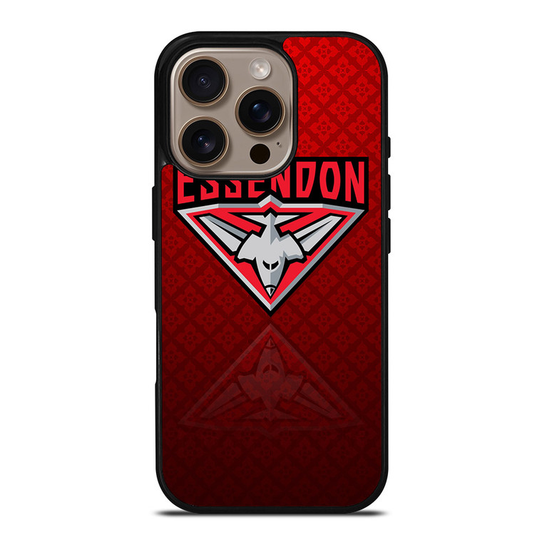 ESSENDON BOMBERS AFL ICON iPhone 16 Pro Case
