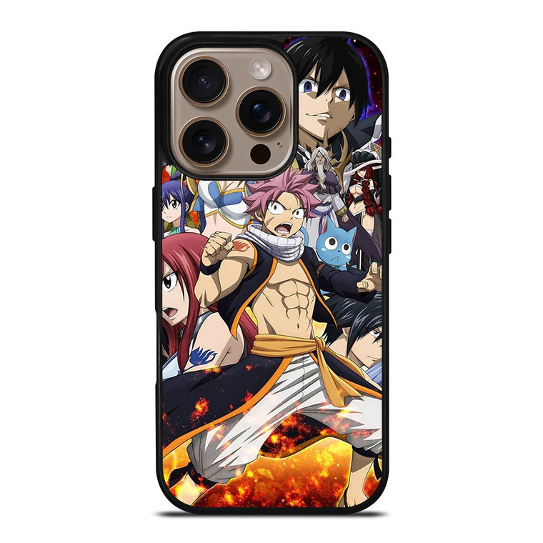 FAIRY TAIL ANIME CHARACTERS iPhone 16 Pro Case FAIRY TAIL ANIME CHARACTERS iPhone 16 Pro Case