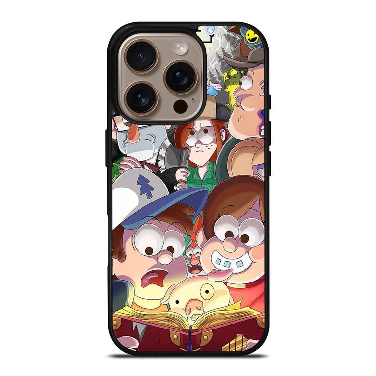 GRAVITY FALLS CHARACTERS iPhone 16 Pro Case