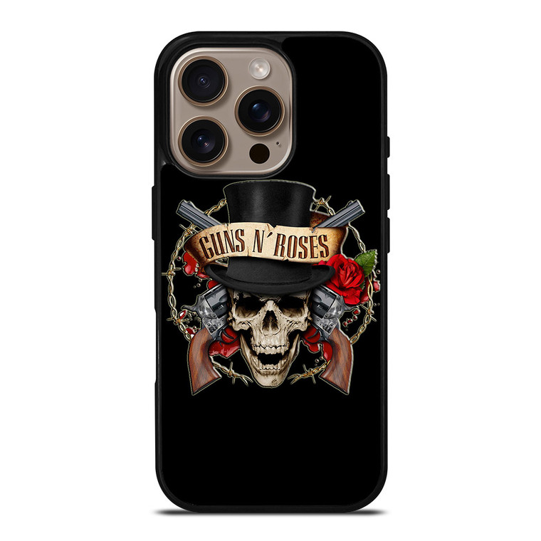GUN AND ROSES iPhone 16 Pro Case GUN AND ROSES iPhone 16 Pro Case