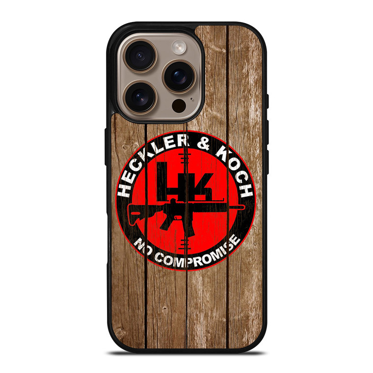 HECKLER AND KOCH LOGO iPhone 16 Pro Case
