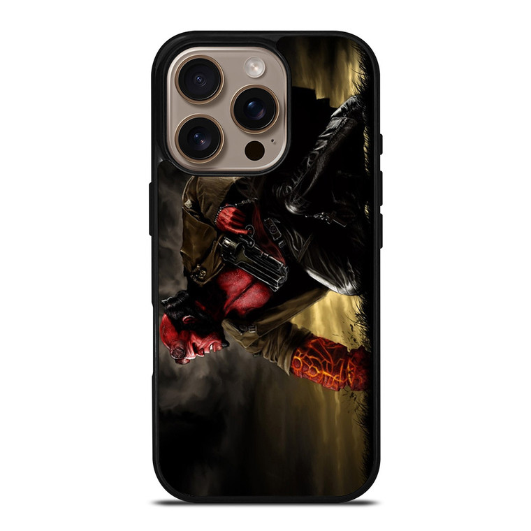 HELL BOY WITH A SHOTGUN iPhone 16 Pro Case HELL BOY WITH A SHOTGUN iPhone 16 Pro Case