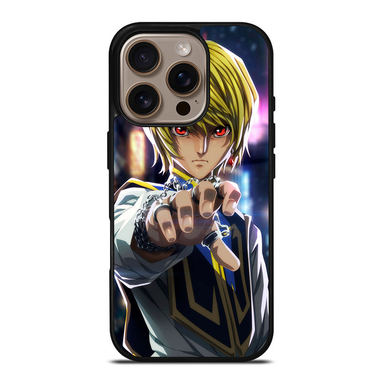 HUNTER X HUNTER KURAPIKA ART iPhone 16 Pro Case HUNTER X HUNTER KURAPIKA ART iPhone 16 Pro Case