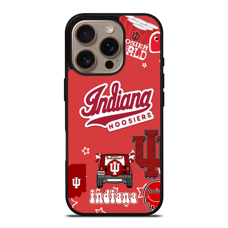 INDIANA HOOSIERS 4 iPhone 16 Pro Case