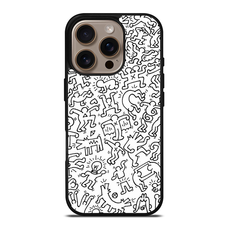 KEITH HARING iPhone 16 Pro Case