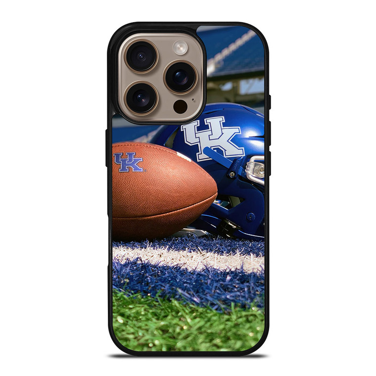 KENTUCKY WILDCATS HELMET LOGO iPhone 16 Pro Case
