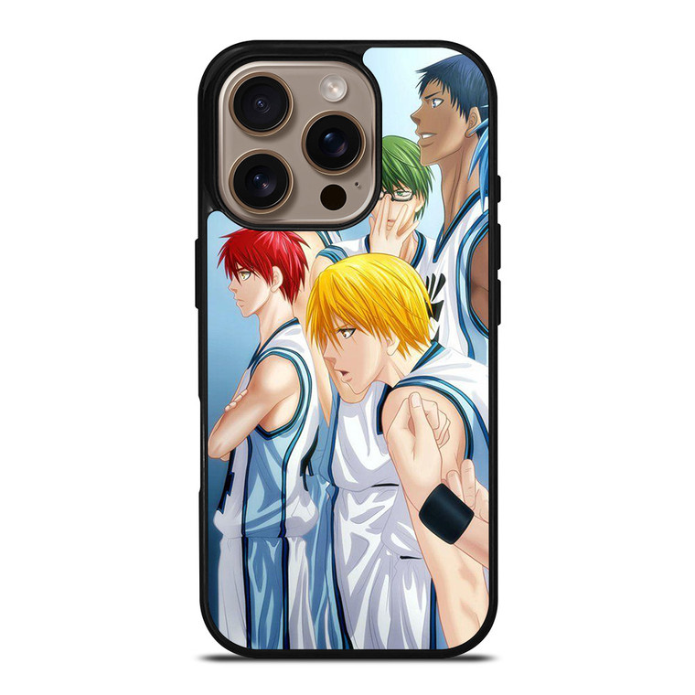 KUROKO'S BASKETBALL CHARACTERS ANIME iPhone 16 Pro Case KUROKO'S BASKETBALL CHARACTERS ANIME iPhone 16 Pro Case