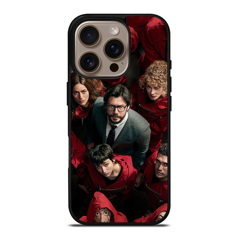 LA CASA DE PAPEL MONEY HEIST CHARACTERS iPhone 16 Pro Case LA CASA DE PAPEL MONEY HEIST CHARACTERS iPhone 16 Pro Case