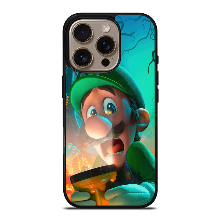 LUIGI THE SUPER MARIO BROS SCARY iPhone 16 Pro Case LUIGI THE SUPER MARIO BROS SCARY iPhone 16 Pro Case
