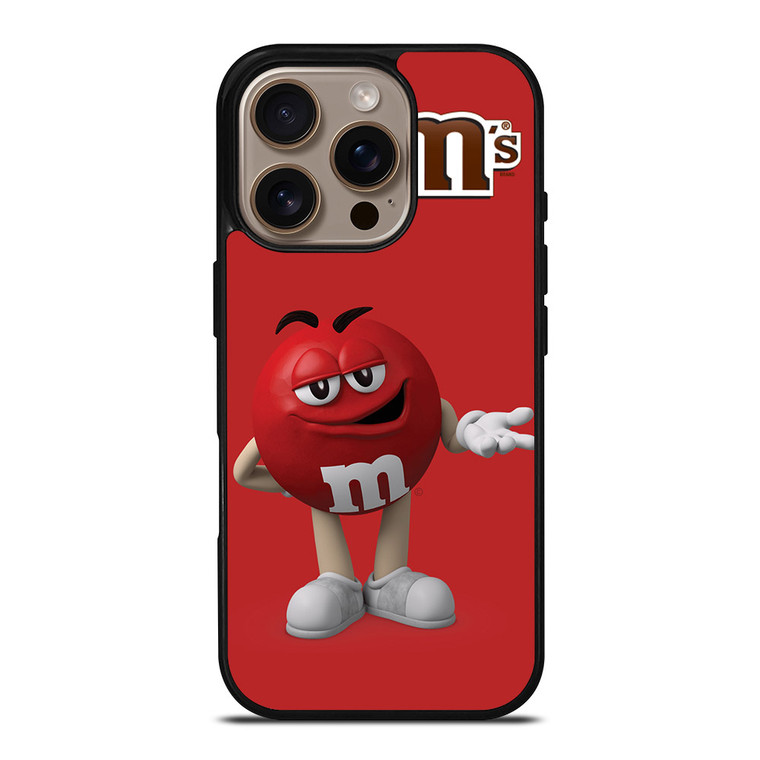 M&M'S CHOCOLATE RED iPhone 16 Pro Case