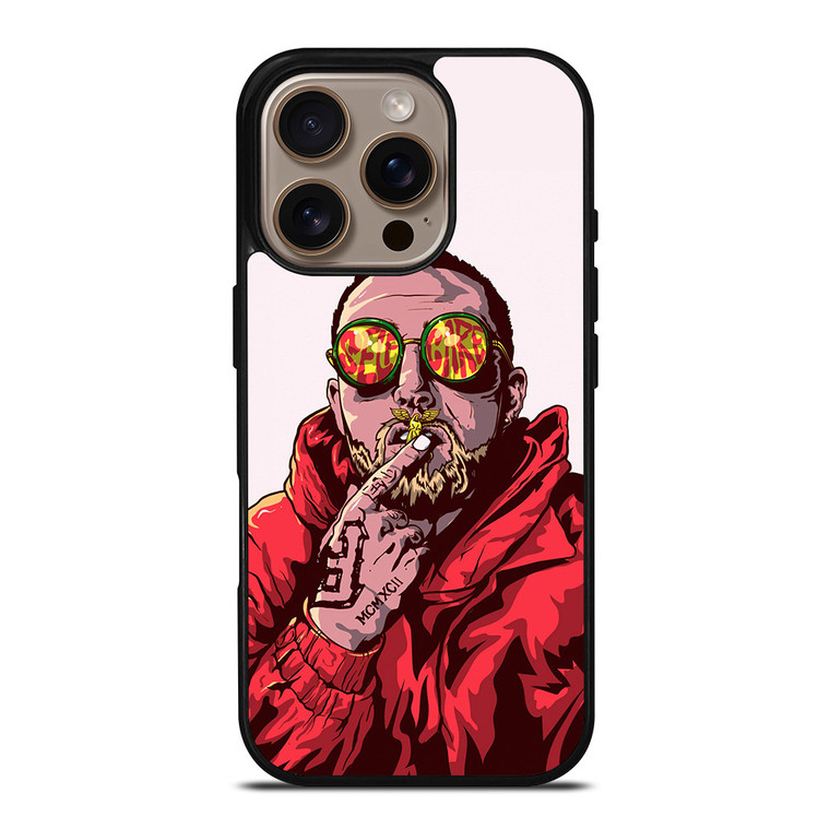 MAC MILLER ART iPhone 16 Pro Case MAC MILLER ART iPhone 16 Pro Case