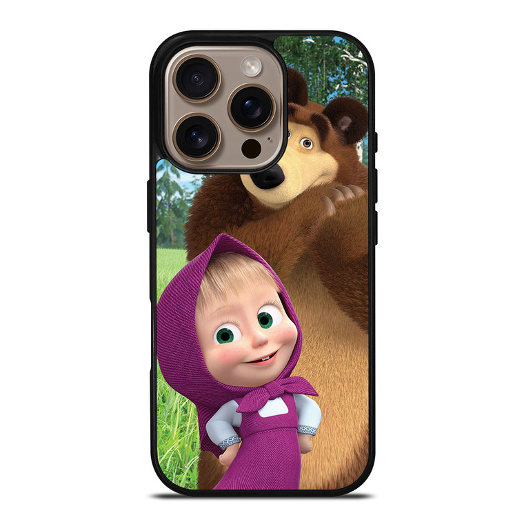 MASHA AND THE BEAR CUTE iPhone 16 Pro Case