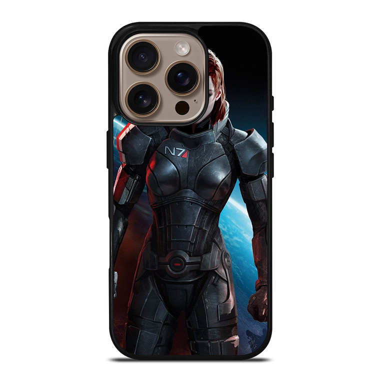 MASS EFFECT SHEPARD iPhone 16 Pro Case