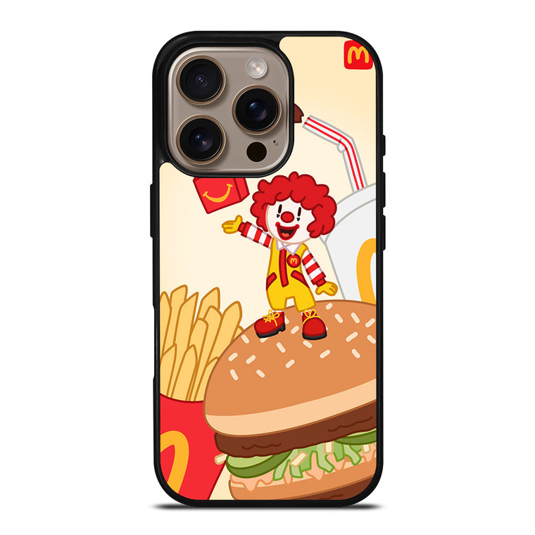 MCDONALDS ART ICON iPhone 16 Pro Case MCDONALDS ART ICON iPhone 16 Pro Case