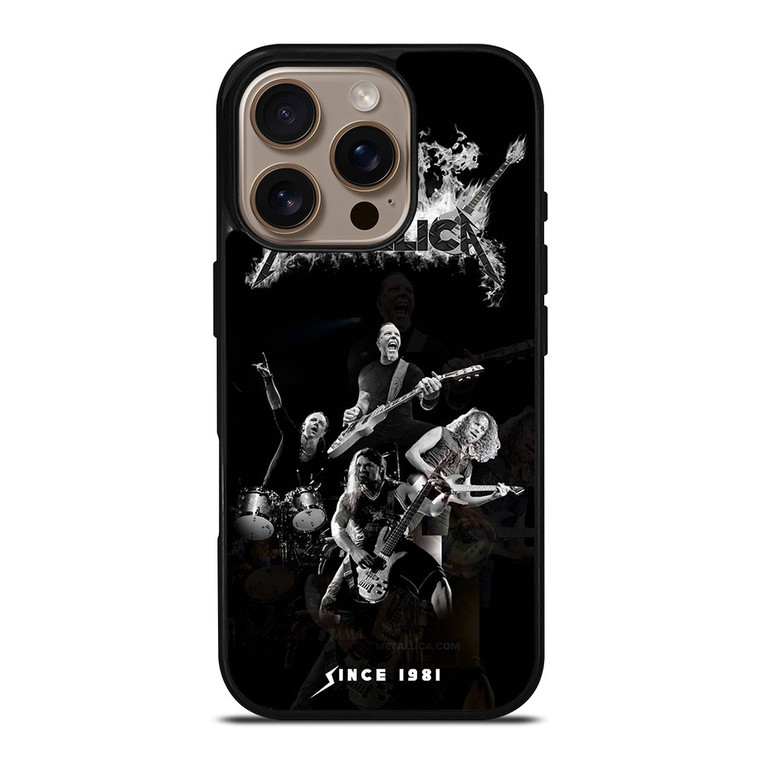METALLICA BAND ROCK 3 iPhone 16 Pro Case METALLICA BAND ROCK 3 iPhone 16 Pro Case