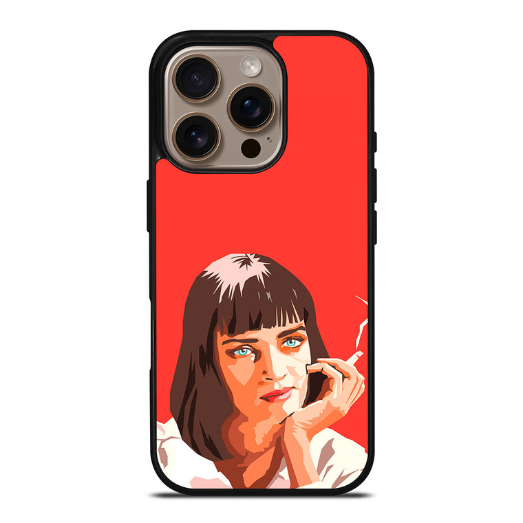 MIA WALLACE PULP FICTION iPhone 16 Pro Case MIA WALLACE PULP FICTION iPhone 16 Pro Case