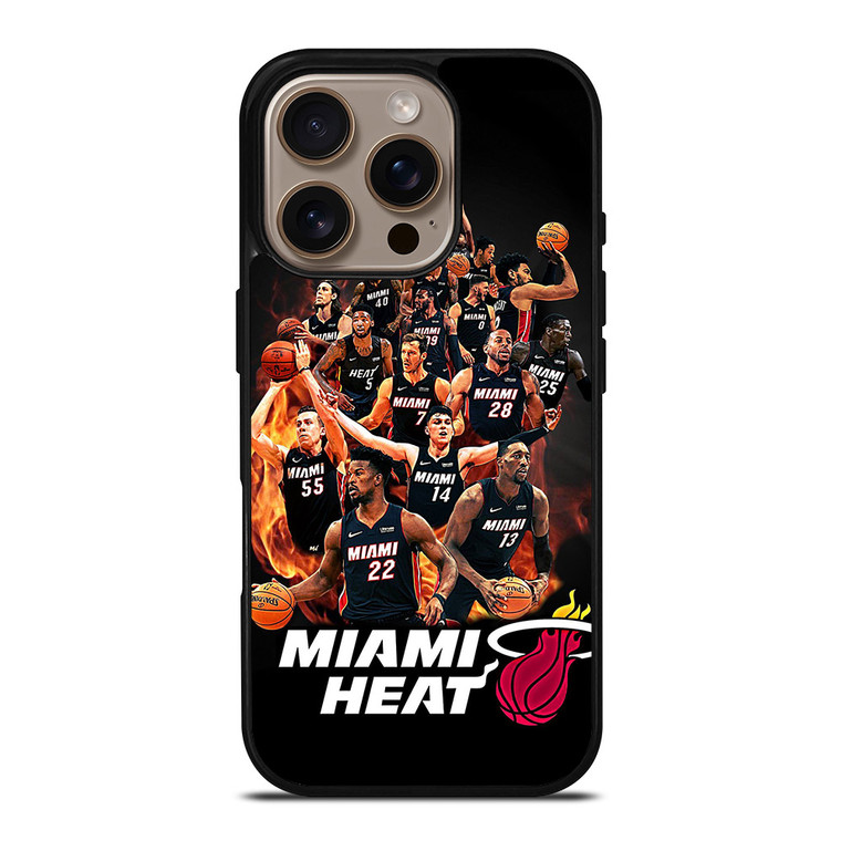 MIAMI HEAT TEAM iPhone 16 Pro Case MIAMI HEAT TEAM iPhone 16 Pro Case
