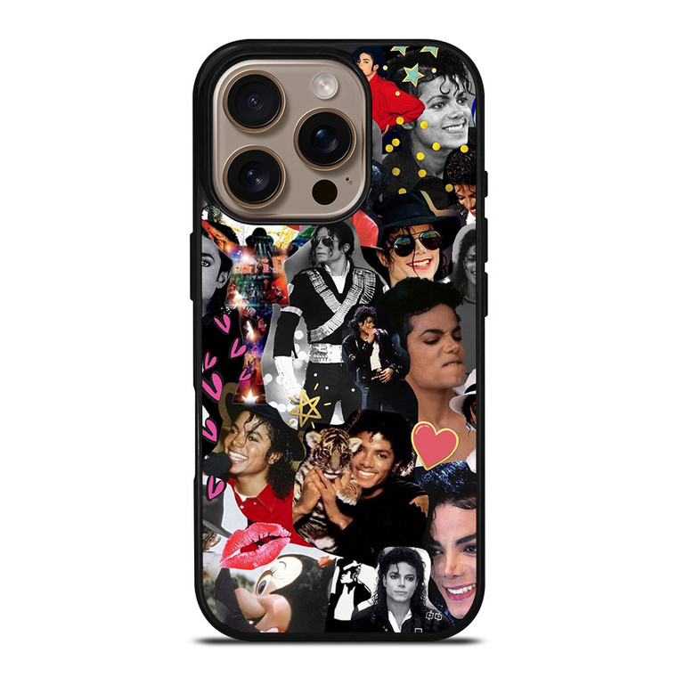 MICHAEL JACKSON COLLAGE iPhone 16 Pro Case