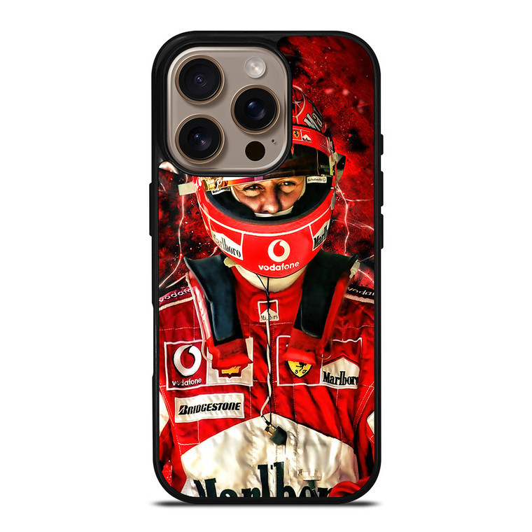 MICHAEL SCHUMACHER HELMET iPhone 16 Pro Case MICHAEL SCHUMACHER HELMET iPhone 16 Pro Case