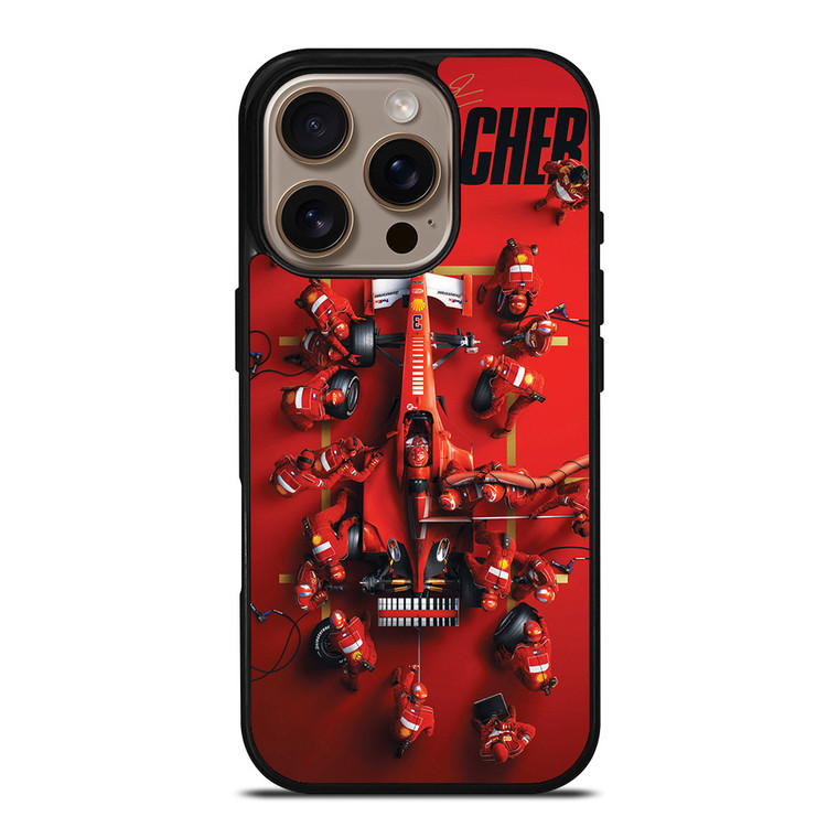 MICHAEL SCHUMACHER TEAM iPhone 16 Pro Case MICHAEL SCHUMACHER TEAM iPhone 16 Pro Case