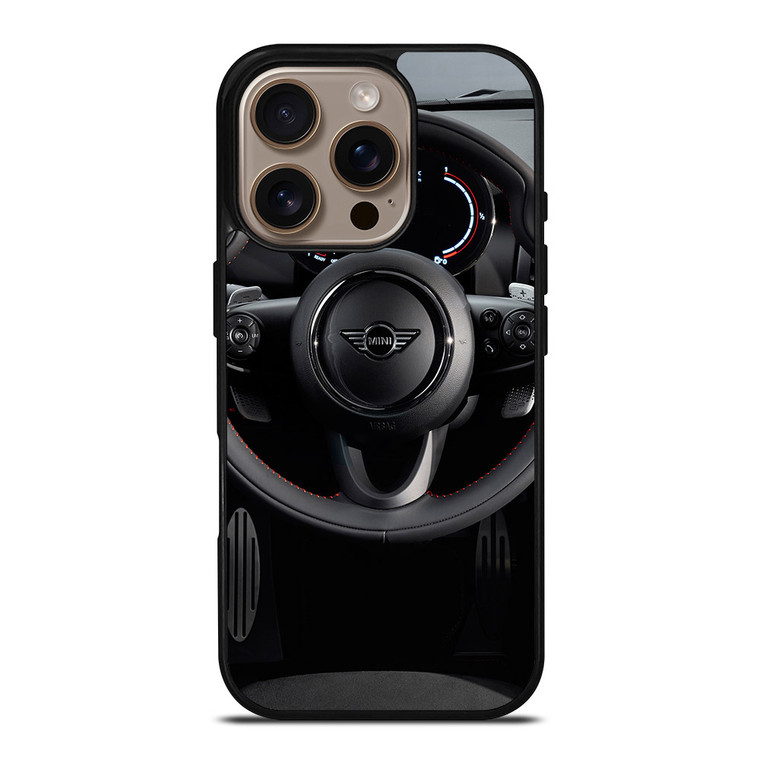 MINI COOPER STEERING WHEEL 2 iPhone 16 Pro Case MINI COOPER STEERING WHEEL 2 iPhone 16 Pro Case