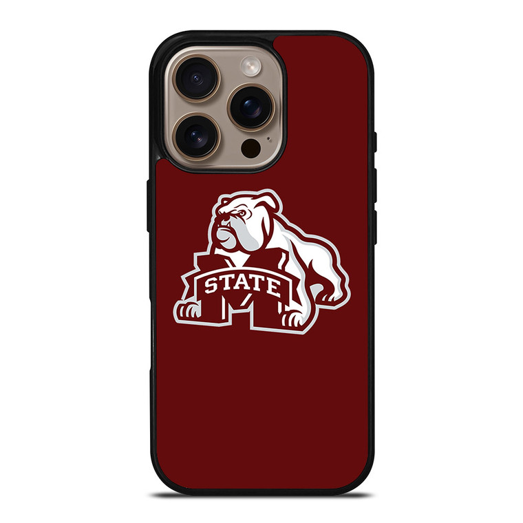 MISSISSIPPI STATE UNIVERSITY BULLDOGS LOGO iPhone 16 Pro Case MISSISSIPPI STATE UNIVERSITY BULLDOGS LOGO iPhone 16 Pro Case