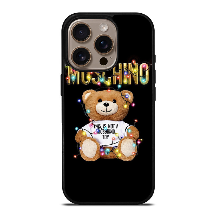 MOSCHINO BEAR iPhone 16 Pro Case