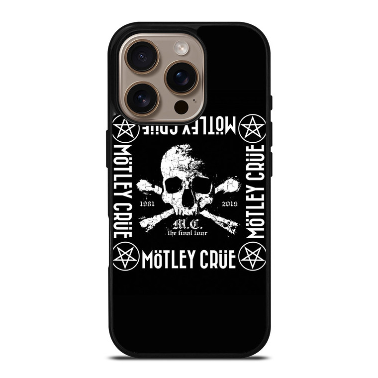 MOTLEY CRUE THE FINAL TOUR iPhone 16 Pro Case