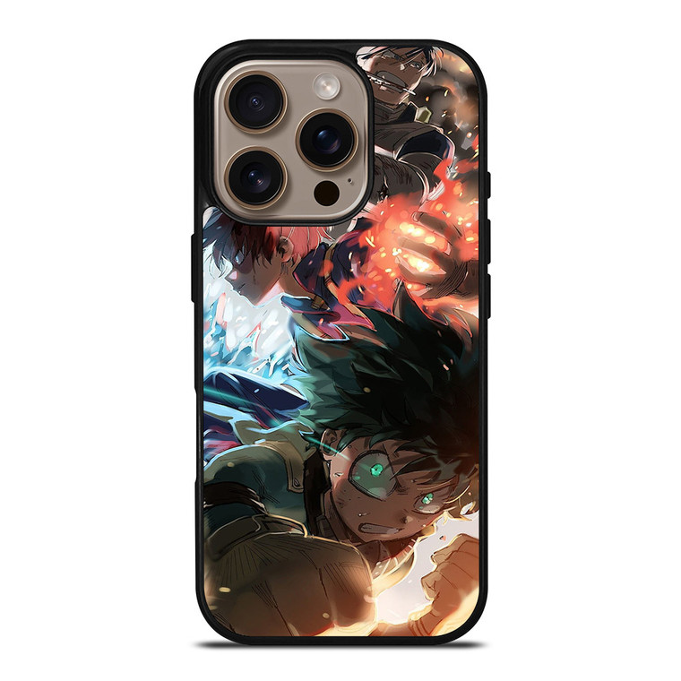 MY HERO ACADEMIA ANIME MIDORIYA iPhone 16 Pro Case MY HERO ACADEMIA ANIME MIDORIYA iPhone 16 Pro Case