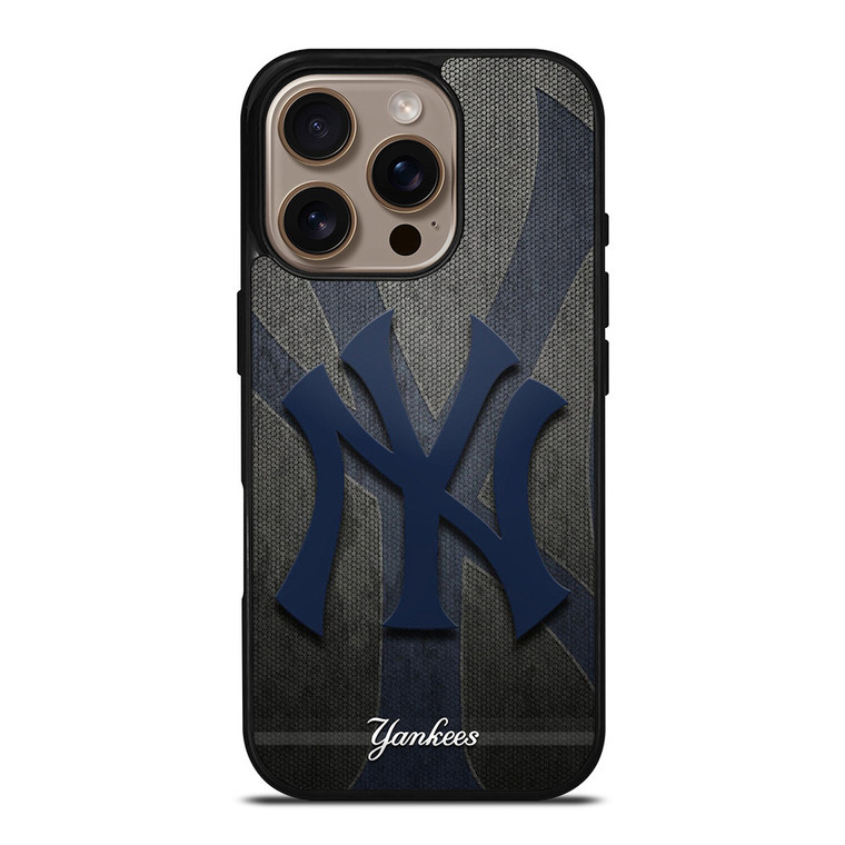 NEW YORK YANKEES LOGO MLB 4 iPhone 16 Pro Case NEW YORK YANKEES LOGO MLB 4 iPhone 16 Pro Case