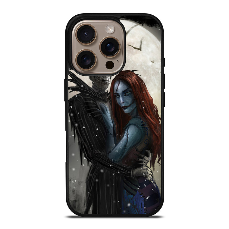 NIGHTMARE BEFORE CHRISTMAS JACK AND SALLY 4 iPhone 16 Pro Case