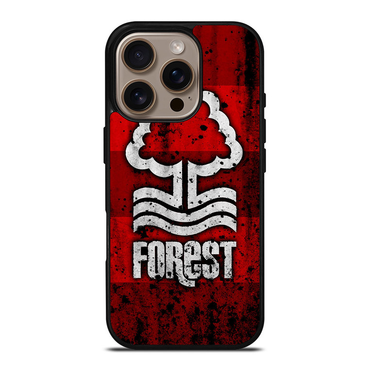 NOTTINGHAM FOREST LOGO EPL iPhone 16 Pro Case