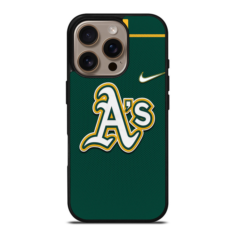 OAKLAND ATHLETICS MLB 3 iPhone 16 Pro Case OAKLAND ATHLETICS MLB 3 iPhone 16 Pro Case