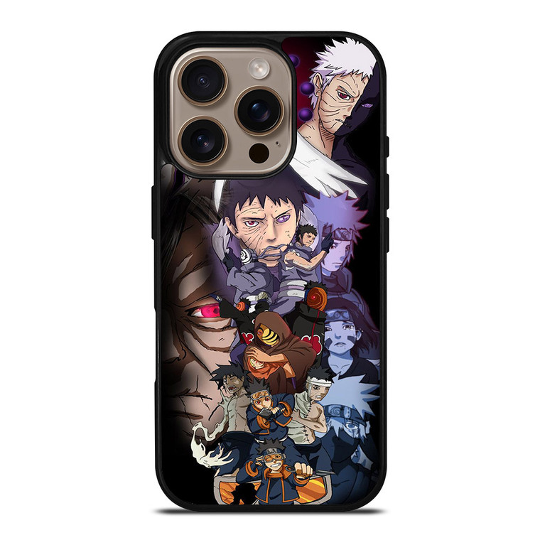 OBITO UCHIHA COLLAGE iPhone 16 Pro Case