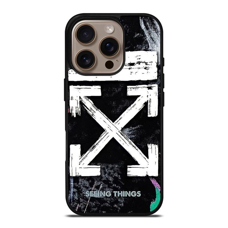 OFF WHITE LOGO 2 iPhone 16 Pro Case