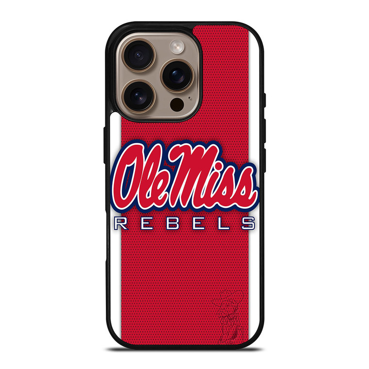 OLE MISS REBELS iPhone 16 Pro Case