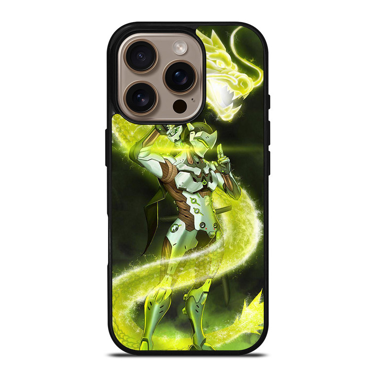 OVERWATCH GENJI AND DRAGON iPhone 16 Pro Case